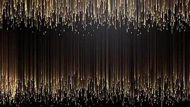 金色粒子束落下视频视频的预览图